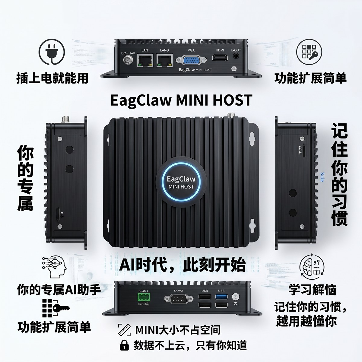 EagClaw MINI HOST 產品價格圖